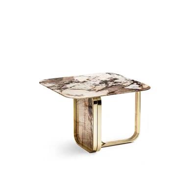 China Newest Hot Selling Modern Gold(Height)Adjustable Coffee Table For Home Hall Living Room for sale