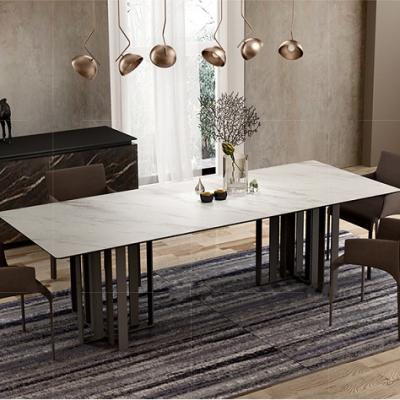 China Adjustable China Manufacturer Marble Top Dining Table (Other) Set For Kitchen Living Room Dining for sale