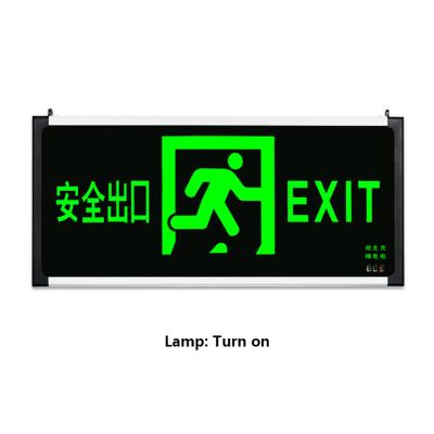 China 2021 warehouse hot sales led emergency exit light for sale