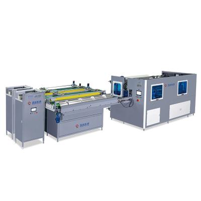 China Mattress making company Full Automatic Pocket Spring Assembling Machine CNC Machinery Can Match 1-3 Entrance for sale