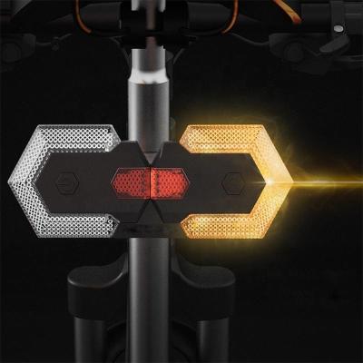 China Packing New Design Bike Indicators Cycling Indicators Turn SignalRechargeable USB LED Rear Light Remote Control Ride for sale