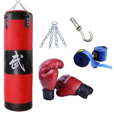 China Durable High Quality Free Standing Heavy Duty Sand Bag Workout Boxing Punch Bag for sale