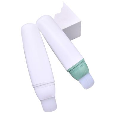 China Custom plastic cosmetic packaging personal care pe material bubble remover facial tube with silicone head for sale