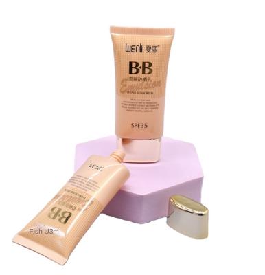 China Matte Plastic Cosmetic Oval Flat Packaging Skin Care Sunscreen Cream Plastic Tube Personal Empty PE Tube For Cosmetic Packaging for sale