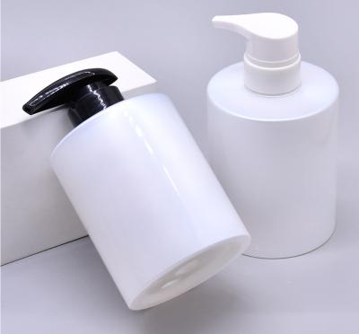 China Factory Supply 500ml Recyclable Plastic Hand Sanitizer Dispenser Body Wash Shampoo Press Bottle for sale