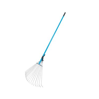 China Leaf Rake Gardey GD8415 Land Clearing Rake Leaf Grabber Rake For Different Type Rake for sale