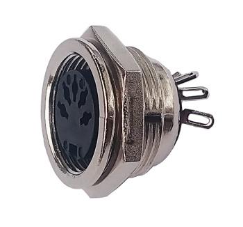 China 5pin din jack female connector wire connector DSJ-304-5P for sale