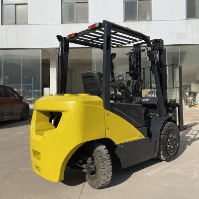 China Nalift integral side shift and fork positioner diesel forklift 2-3.5 ton Japanese yanmar engine lifts 3-6 meters height for sale