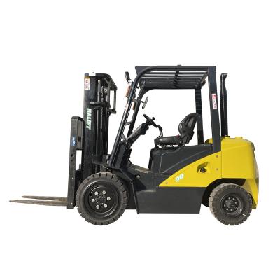 China Nalift 2500kg 2.5ton 4 Wheel Shift and Fork Positioner Full Side Electric Forklift Truck for sale