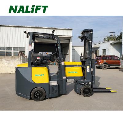 China Hotels Weight Order Picker 3ton Electric Articulated Forklift for sale