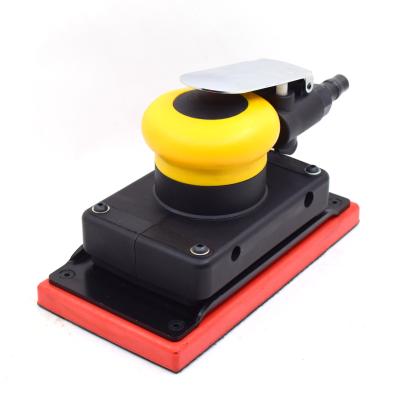 China 90*180mm Square Rectangle Pneumatic Orbital Air Car Sander Polisher Vacuumed 90*180mm Dust Free for sale