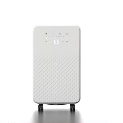 China High Efficient Home Use 12L/Day Portable Dehumidifier With 3 Color Humidity Lamp for sale