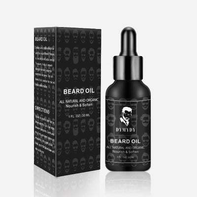 China Custom Logo Beard Care Men Natural Organic Growth Skin Care Product Replenishing Smooth Beard Oil Private Label for sale