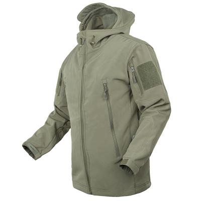 China New Viable Wholesale Custom Men Waterproof Military Jacket Fleece Softshell Tactical Outdoor Jackets for sale