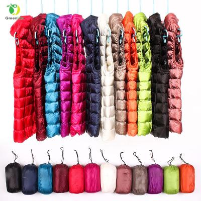 China OEM/ODM Lightweight Ultra Light Packable Duck Down Fit Lightweight Puffer Jacket Winter for sale