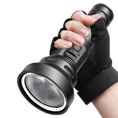 China Rechargeable Waterproof Led Super Bright Flashlight Camping Torch High Lumen Quality Guarantee for sale