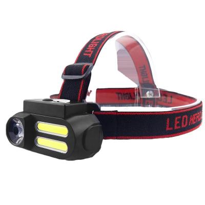 China Coon hunting Wholesale Good Quality Waterproof Rechargeable Cob Headlamp Flashlight For Camping for sale