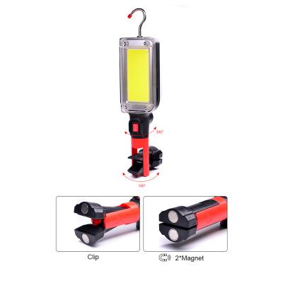 China Hiking Portable Waterproof Battery Removable Work Lamp Portable Rechargeable Led Work Light for sale