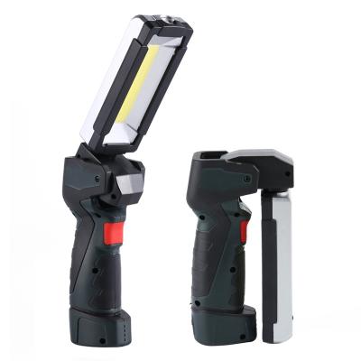 China Magnetic Base High Quality Service Foldable Garage Rechargeable Lamp Cob Car Repair Work Light for sale