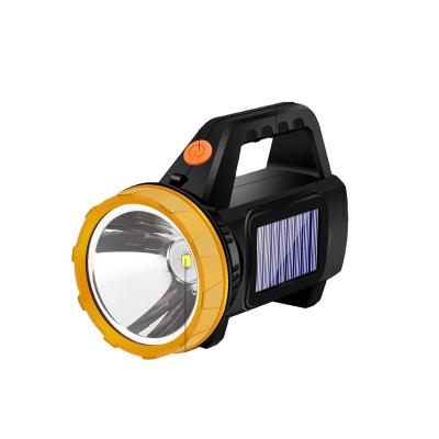 China Guaranteed Quality Camping Rechargeable Led Flashlight Floodlight Solar Handheld Floodlight for sale