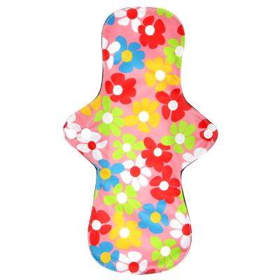 China Breathable Washable Different Size Fabric Menstrual Pads Liners Period Pads Reusable Sanitary Pads for sale