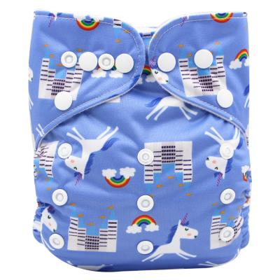 China Asenappy Cloth Diaper Cover Adjustable Diaper Cloth Printed Reusable Diapers Bulk Cloth Diapers for sale