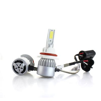 China Super bright Chrome color led headlight bulb h4 h7 h11 9005 9006 universal car headlight bulbs 23W beam hi low beam car D3s hi for sale