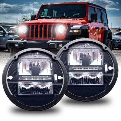 China 32W Klight Automotive Lighting System 7 Inch Round Headlight For Car Working Light for sale