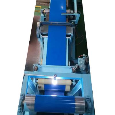 China Building Material Shops Color Coating Production Line Color Coated Coil Powder Coating Machine for sale