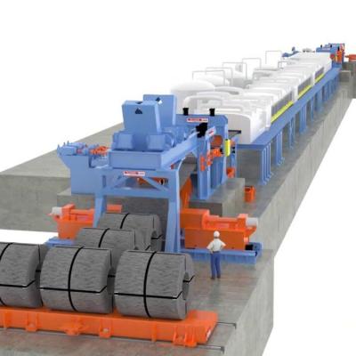 China Industrial Profile Pickling Line With Acid Circulation System For Steel Coil for sale