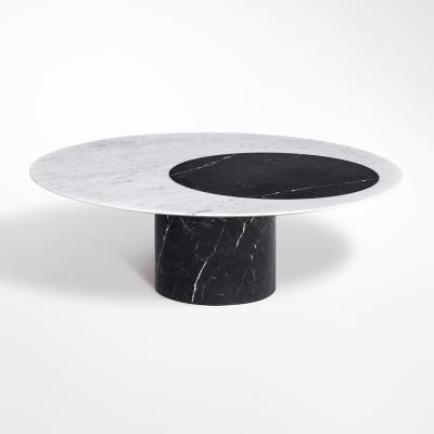 China New Modern Nordic Style European Luxury Coffee Table Marble Natural Stone Coffee Tables for sale