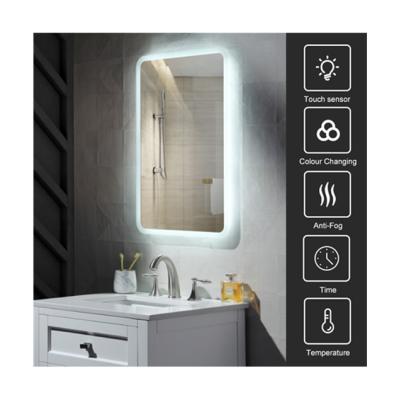 China Bright Led Smart Bathroom Mirror Led Wall Bathroom Mirror Makeup Mirror for sale