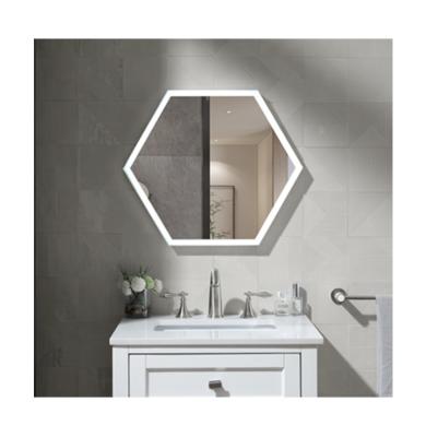 China Bright Customized Wall Mounted Wall Mirrors Hanging Wash Besin Bath Mirror for sale