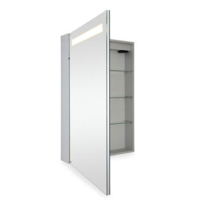 China Lighted Bath Room Cabinet with Mirroraluminum Bathroom Mirror Cabinet Wall Mounted Rocker Diverter for sale