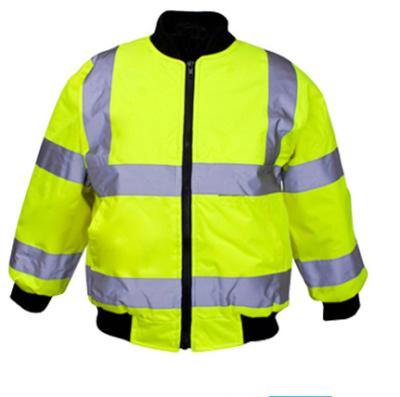 China Safety Self-protective Jacket Winter Hi Strength Reflective Safety Vest / Long Sleeve for sale