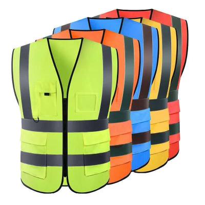 China Wholesale Self-protective Summer Volunteer Safety Reflective Vest With Custom Logo for sale