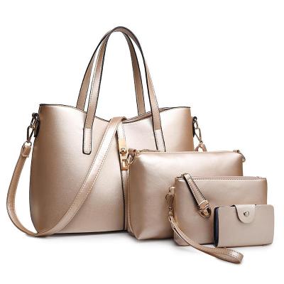 China New Fashion Fashion One-shoulder Span Diagonal Bag Mother Bag Three-Piece Set Set Bag for sale