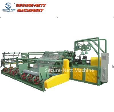 China Building Material Shops Single Wire Chain Link Fence Weaving Machine for sale