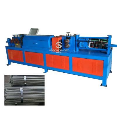 China Building Material Shops Computerized Automatic PLC Wire Straightener And Cutter Machine For Construction for sale