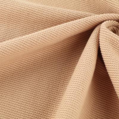 China Stain Resistant Stain Supplies Raised Grain 260GSM Cotton-Polyester Fall And Winter Casual Knitted Outerwear Fabric for sale