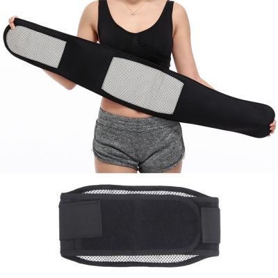 China Ealstic and breathble health care massage belt therapy waist support heating belt self-heating health support belt for sale