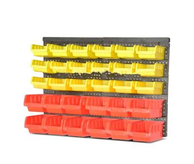 China Cheap Plastic Warehouse Mini Storage Screws Plastic Parts Trash Bins / Industrial Plastic Bins Storage Boxes for sale