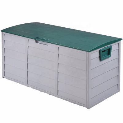 China Large Folding Outdoor Garden Storage Box Bench Rolling Platform Container Trunk Tool for sale