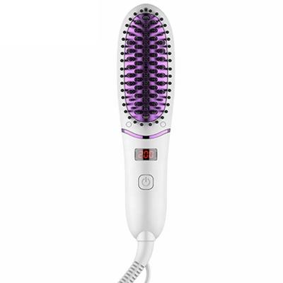 China Outdoor Beauty Care Product Hair Straightener Brush and Hair Comb with USB Rechargeable for sale