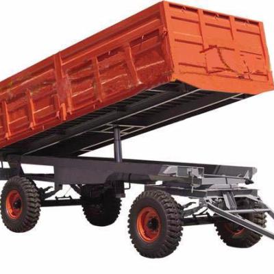 China Durable 7C-8 Double Axle Tractor Hydraulic Dump Trailer For Sale for sale