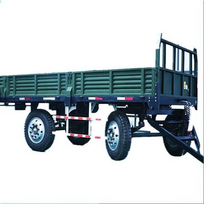 China Durable 7CX-3 Double Axle Tractor Hydraulic Dump Trailer For Sale for sale