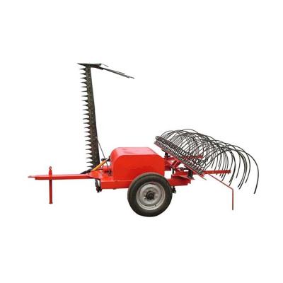 China 9GBL-1.6 machinery repair shops tractor mower for Russia and Ukraine market sickle mower with raker for sale