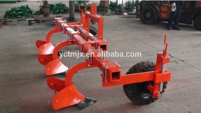 China Factory tractor mounted farm digging ridger, circling furrow ditches plow for sale