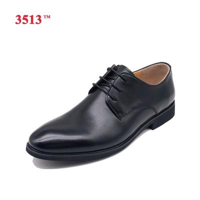 China Anti-Smell Gendarmerie Stylish Shoes Men Office Genuine Leather Shoes for sale