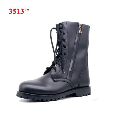 China Anti-Smell Flame Retardant Tactical Boots Side Zipper Safety Shoes Men Women Boots for sale